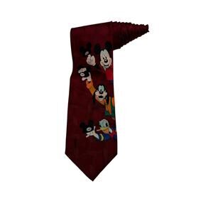 Disney Atlas Designs Mickey & Co Goofy Donald Duck Mickey Mouse Hats Necktie